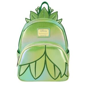Loungefly Exclusive Disney Tiana princes & Frog 15th anniversary Backpack